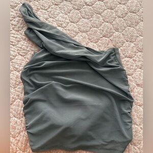 One sided ZARA sheer top